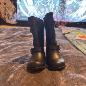 Black Kids Boots